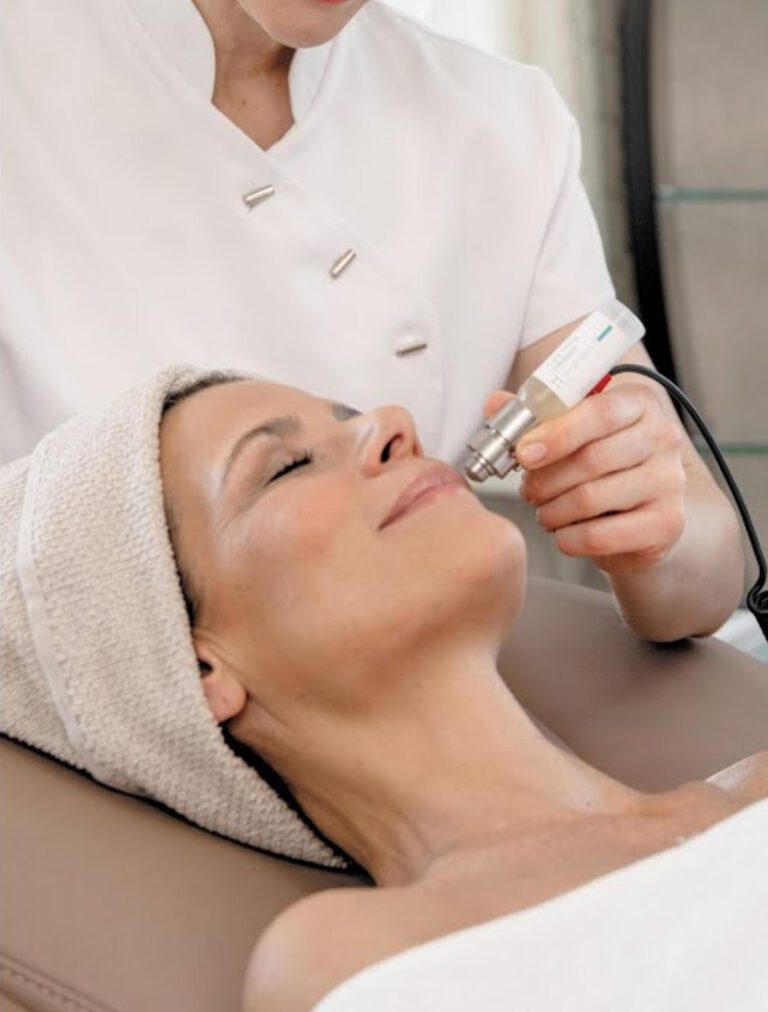 Bild einer Intra Skin Infusion Anwendung